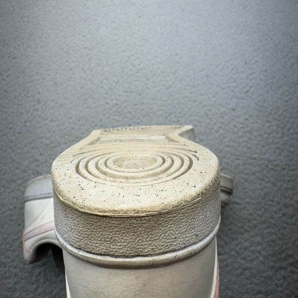 Nike Shoes Womens 10 White Pink Court Vision Low Top Leather Sneakers Streetwear - Picture 14 of 16